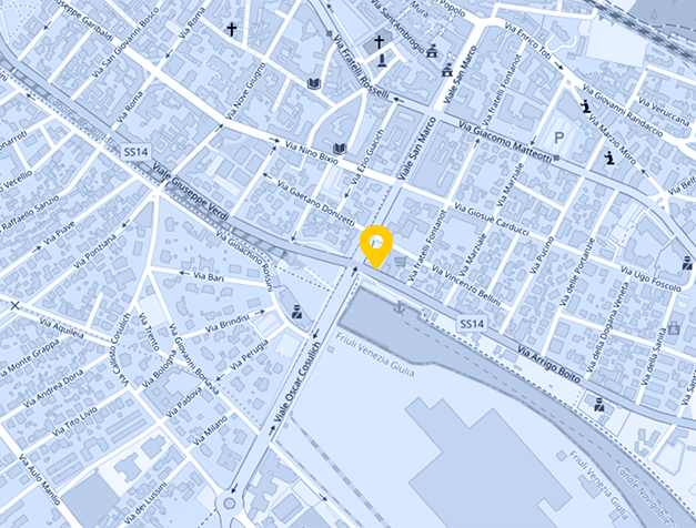 mappa davide selva assicurazioni monfalcone